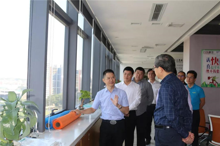 中共贛州市委常委、統戰部長彭業明等領導一行到訪廣東博皓考察指導-2