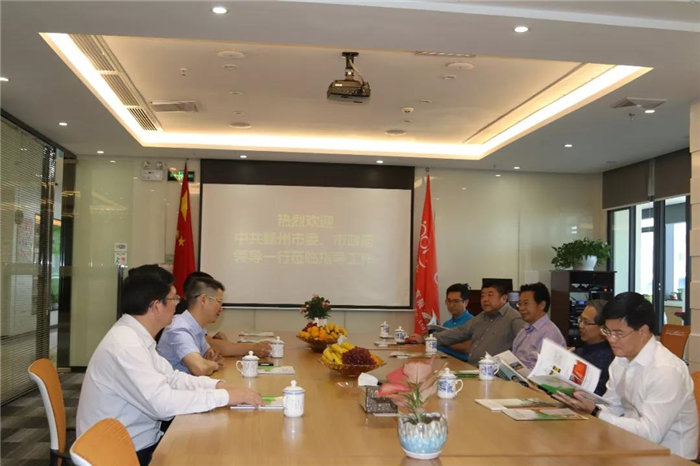 中共贛州市委常委、統戰部長彭業明等領導一行到訪廣東博皓考察指導-3
