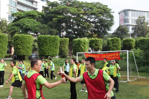 運動與激情碰撞，健康與快樂共享—廣東博皓第六屆運動會   -傳統(tǒng)接力賽